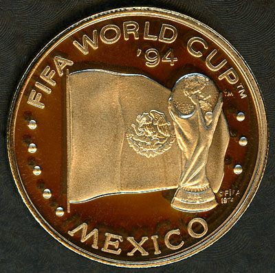 COLUMNARIA1 OZ WITH GOLD PLATE SILVER MEDAL 0.999  NEW MEXICO SPAIN TWO WORLDS 