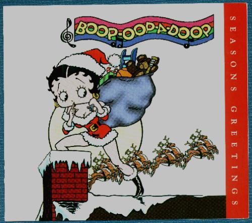 betty boop christmas cards